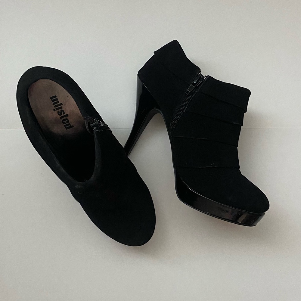 Black Heel Booties